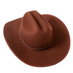 Cattleman Felt - Brown Cowboy Hat - Cowboy Hat Band