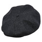 PEAKY BLINDERS Genuine Scottish Harris Tweed 8 Panels Man Cap Black Grey