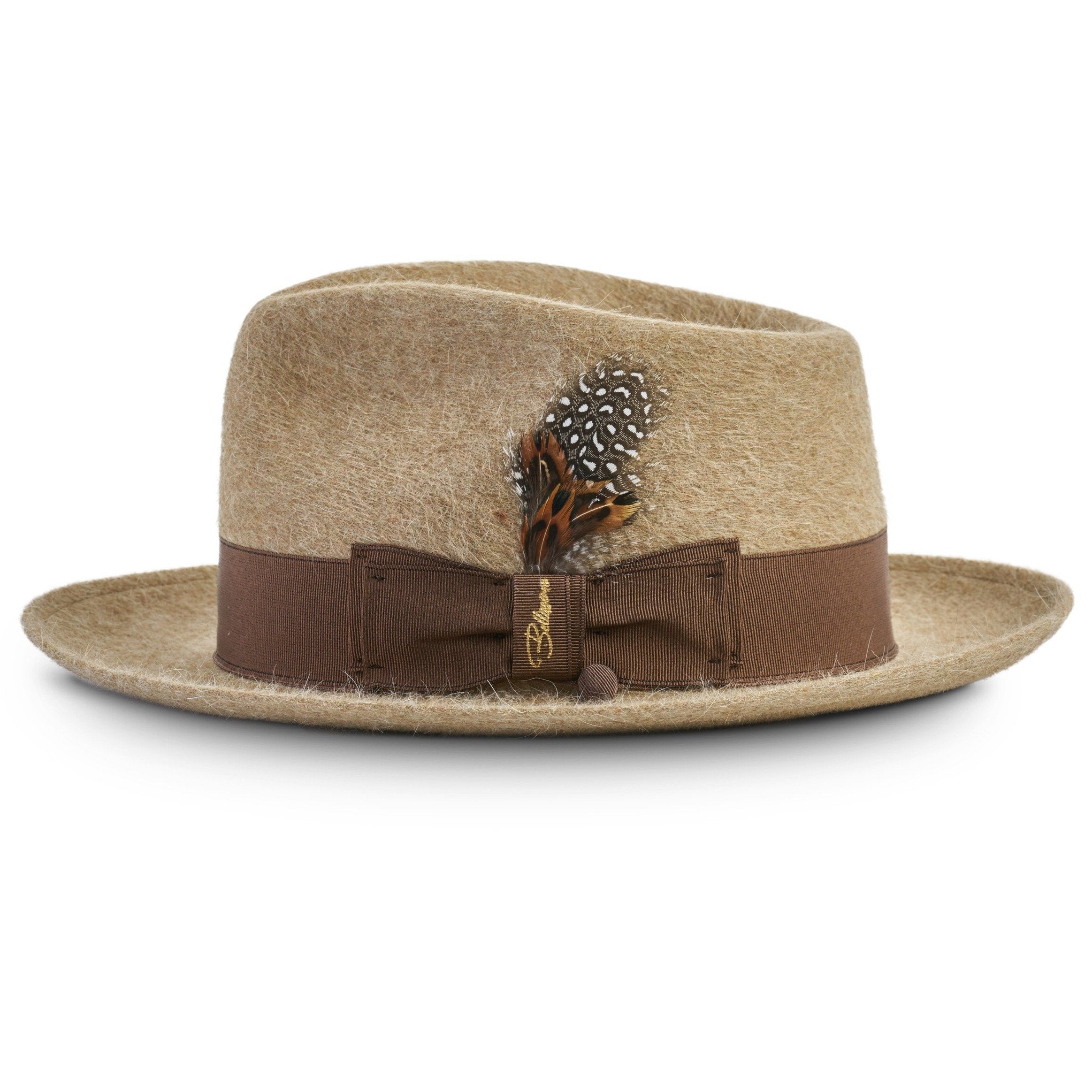 Miller Ranch  4 COLORS- Casablanca - Long Hair Fur Felt Fedora [Fast shipping and box packing]