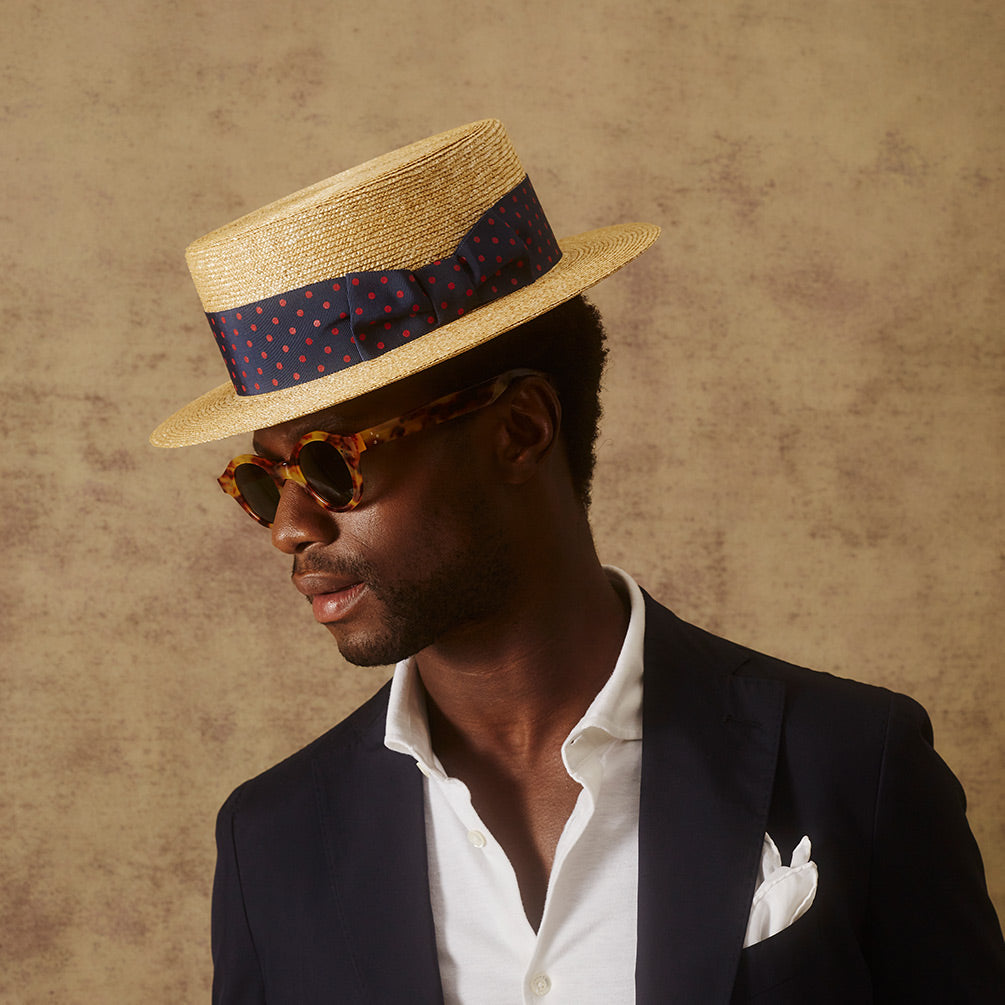 Oxford Boater Handmade Panama hats