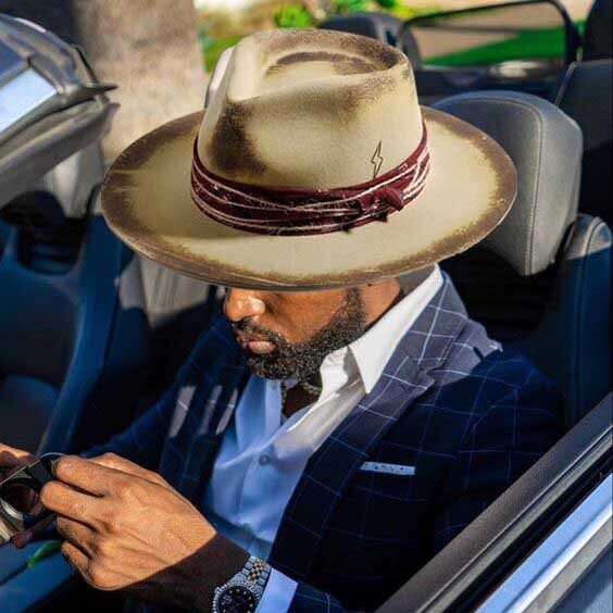 Lightning Fedora For Men or Women [Fast shipping and box packing]