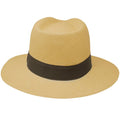 "Zack" - Light Brown-Women handmade Panama Hats