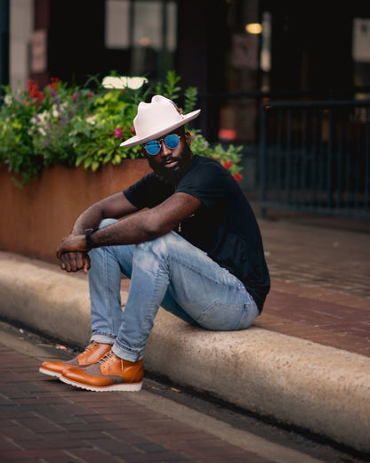 Miller Ranch Fedora - Tusk[Fast shipping and box packing]