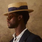 Oxford Boater Handmade Panama hats
