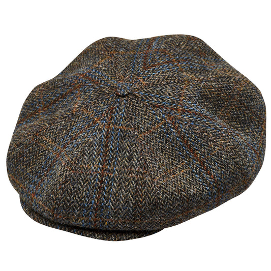 PEAKY BLINDERS Genuine Scottish Harris Tweed 8 Panels Man Cap