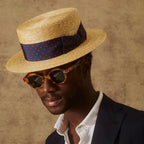 Oxford Boater Handmade Panama hats