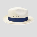 Miller Ranch Straw Trilby Fedora – Ivory[Fast shipping and box packing]