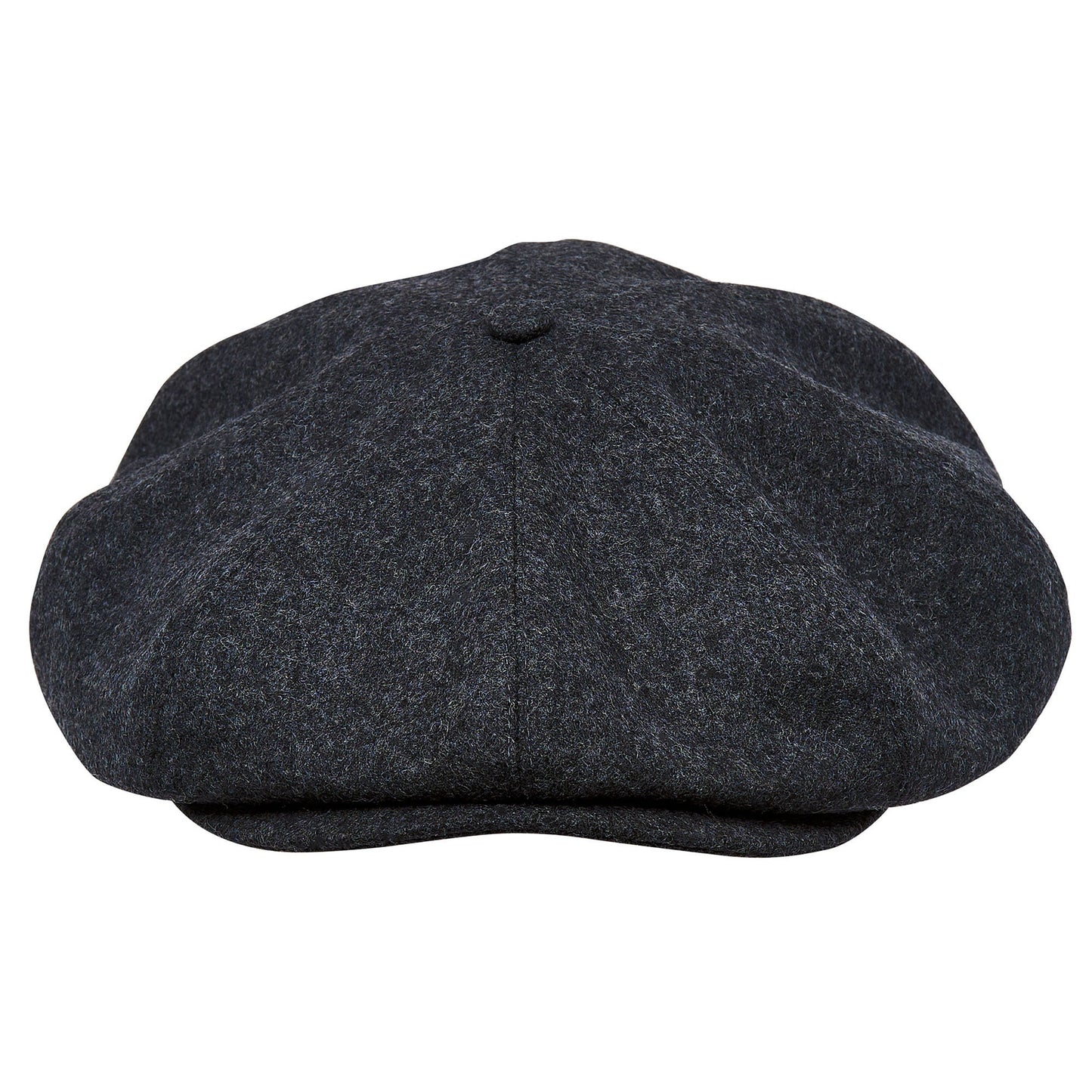 PEAKY BLINDERS Genuine Scottish Harris Tweed 8 Panels Man Cap Black Grey