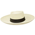 Gambler Wide Brim-Women handmade Panama Hats